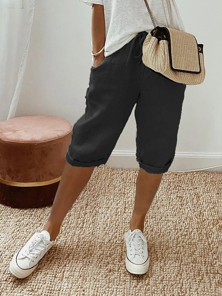 Cesarina - Short Feminino Solto