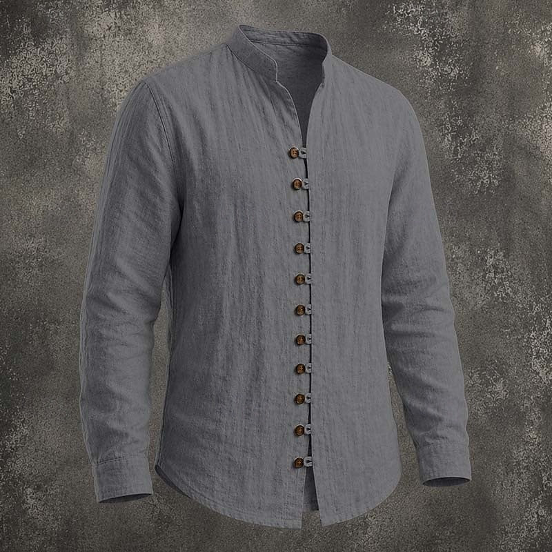 Otaviano - Camisa Masculina Gola Padre
