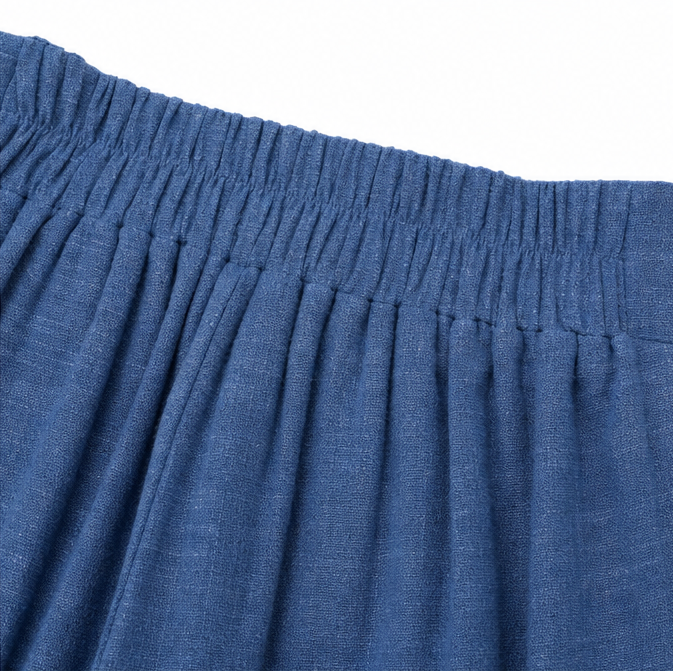 Olinda - Calça Feminina Cintura Alta Pantalona