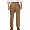 Damásio - Calça de Linho Masculina Plissada