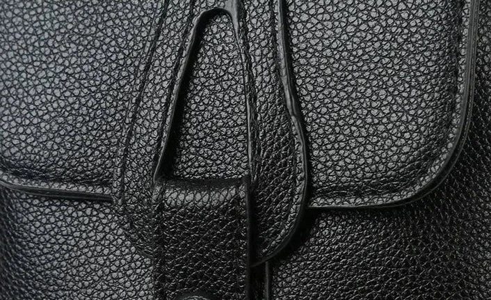 Vilmara - Bolsa Feminina de Couro Retrô