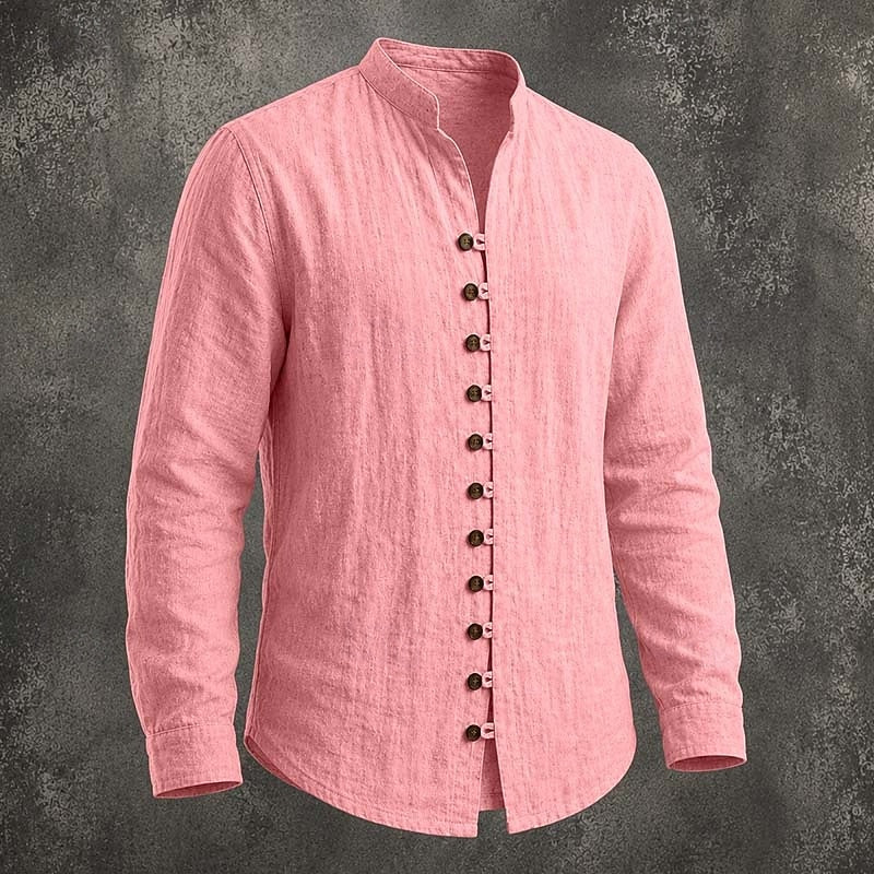 Otaviano - Camisa Masculina Gola Padre