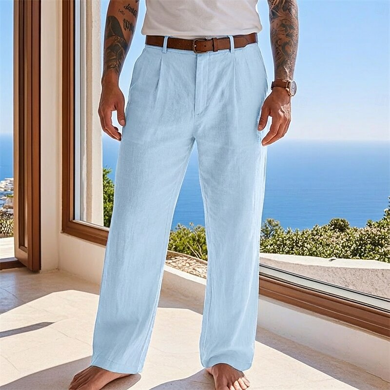 Nereu - Calça Masculina Solta