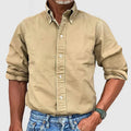 Lindolfo - Camisa Masculina com Botões Clássica