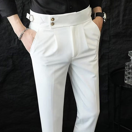 Feliciano - Calça de Linho Masculina Alfaiataria Leve