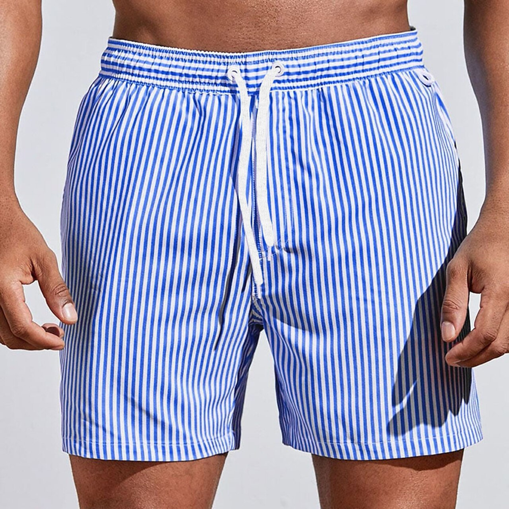 Elpídio - Short Masculino Listrado