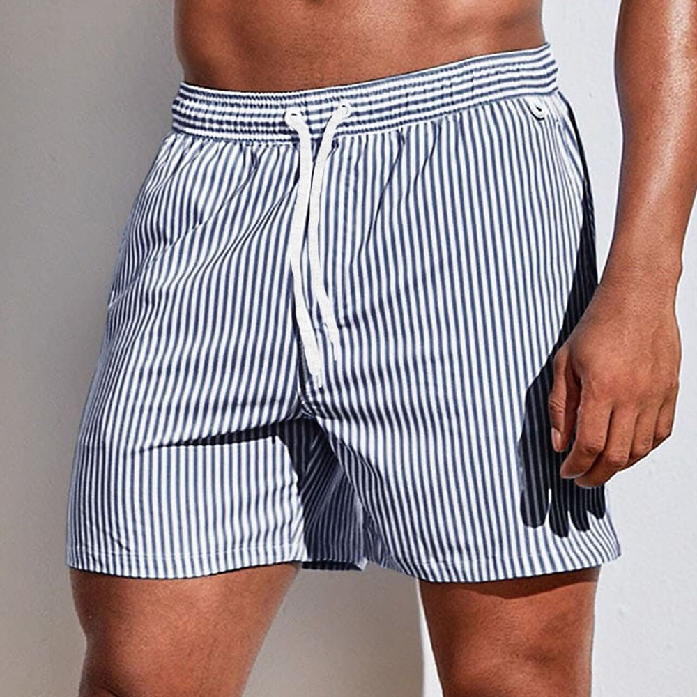 Elpídio - Short Masculino Listrado
