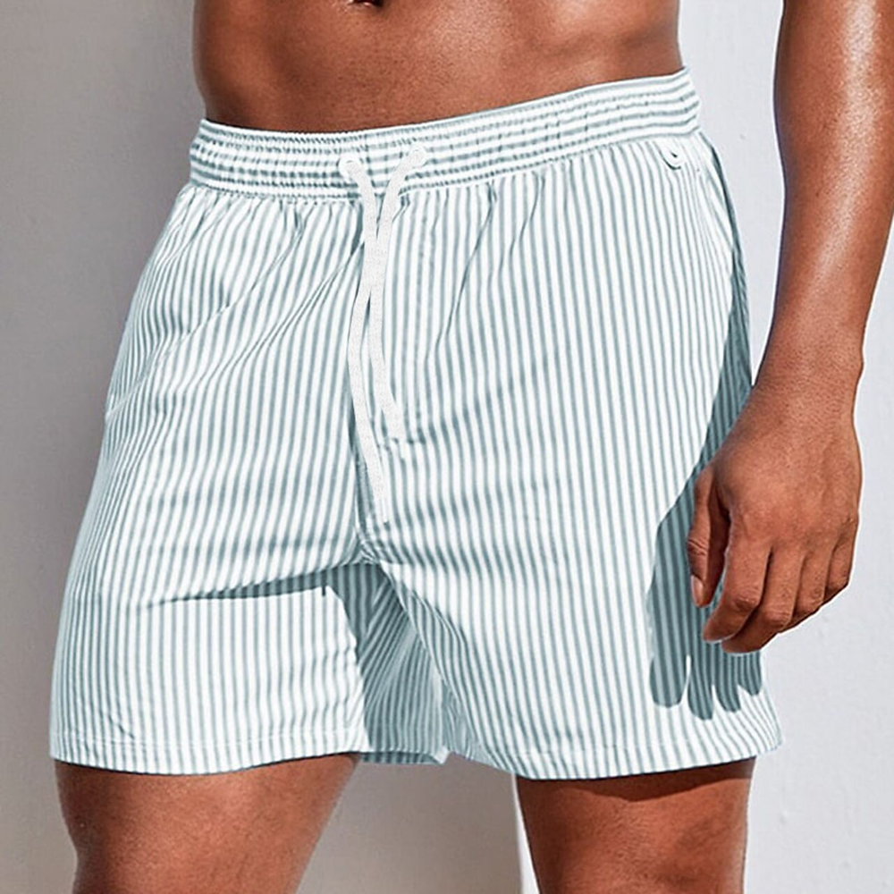 Elpídio - Short Masculino Listrado