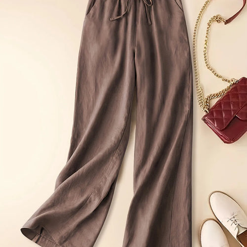 Nadir - Calça Pantalona com Cordão