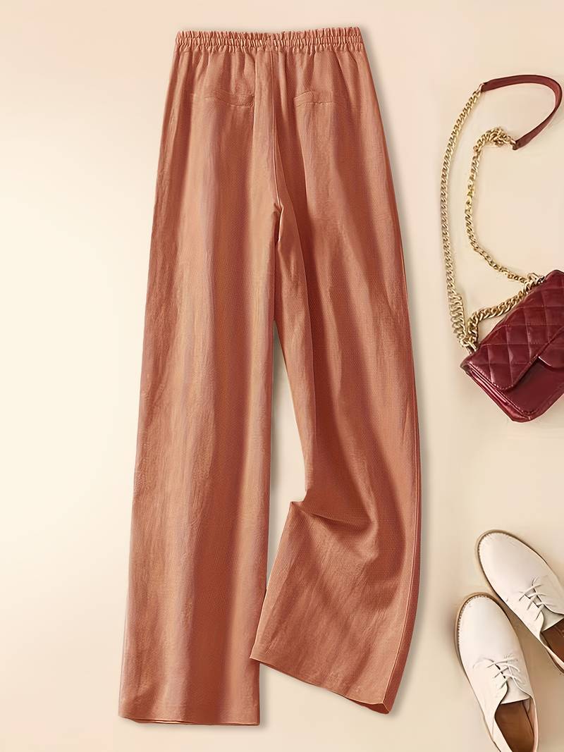 Nadir - Calça Pantalona com Cordão