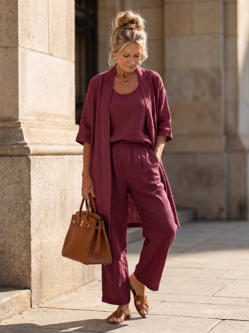 Lucelia - Conjunto Feminino Leve