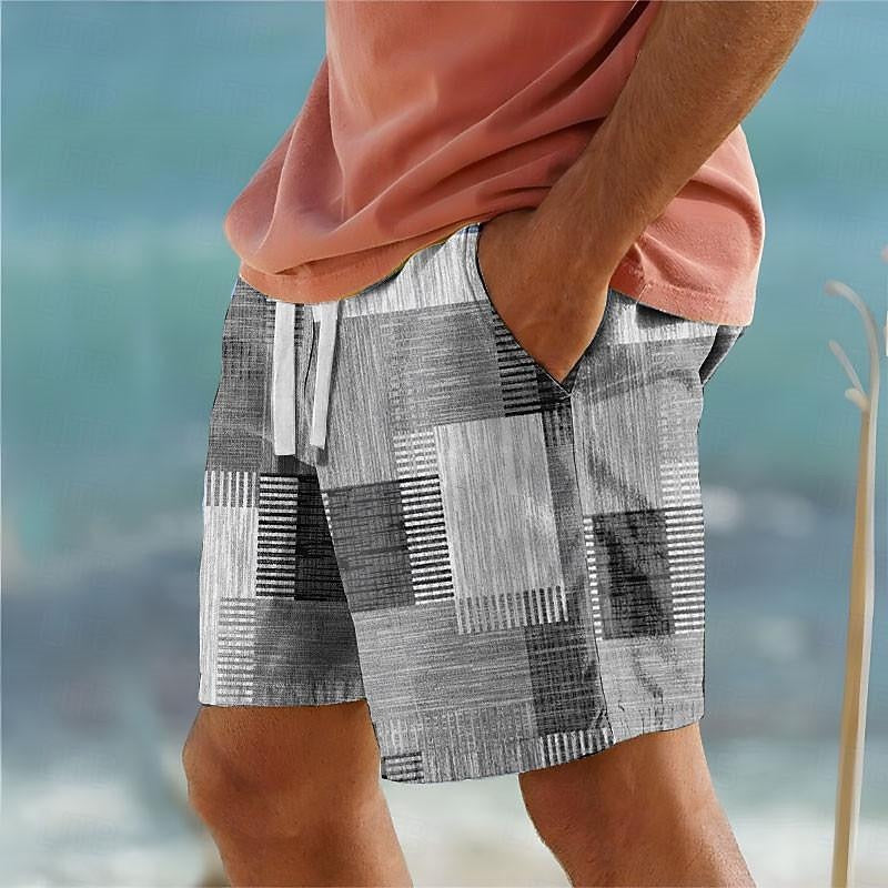 Fabiano N - Short Masculino Patchwork
