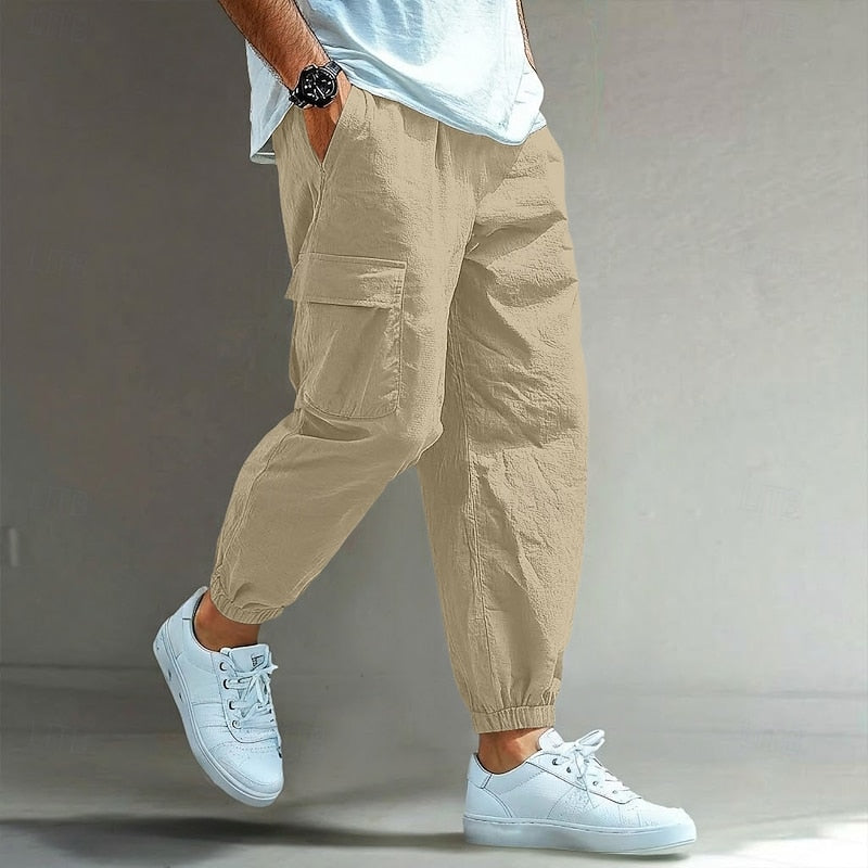 Pascoal - Calça Masculina Solta Cargo